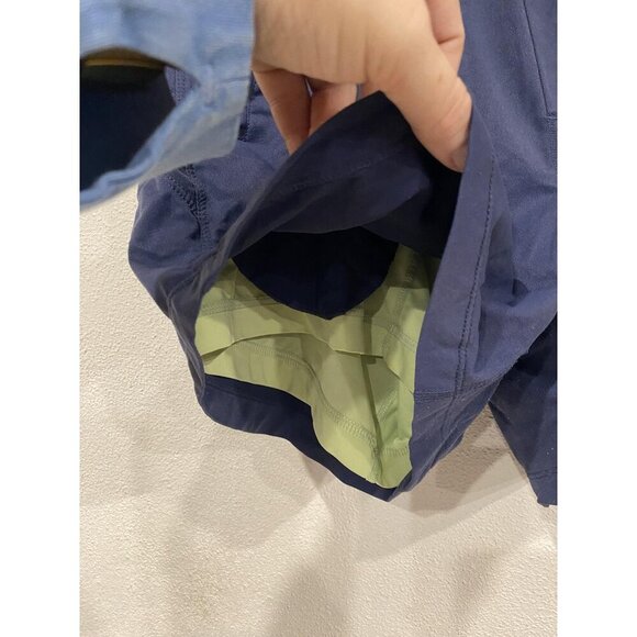 Birddogs Shorts Mens Medium Blue Quick Dry Lined Zipper Pocket Athletic Running - Picture 4 of 6